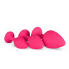 EasyToys Anal Collection Lot de 3 plugs Bijou Diamond Roses